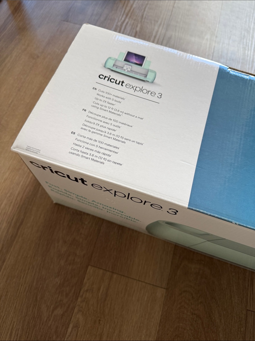 Cricut Explore 3 Cutting Machine - Mint and White